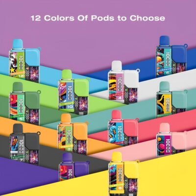 Meel Boost 10000 Puffs 最新麻將盒子 一次性拋棄式電子煙